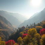 Hunza Valley in full bloom during spring