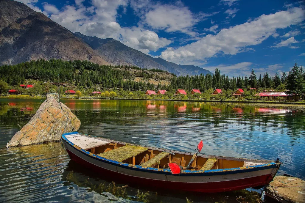 Upper Kachura Lake near Skardu, Gilgit-Baltistan