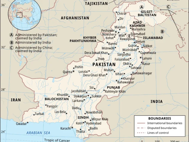 Pakistan Map