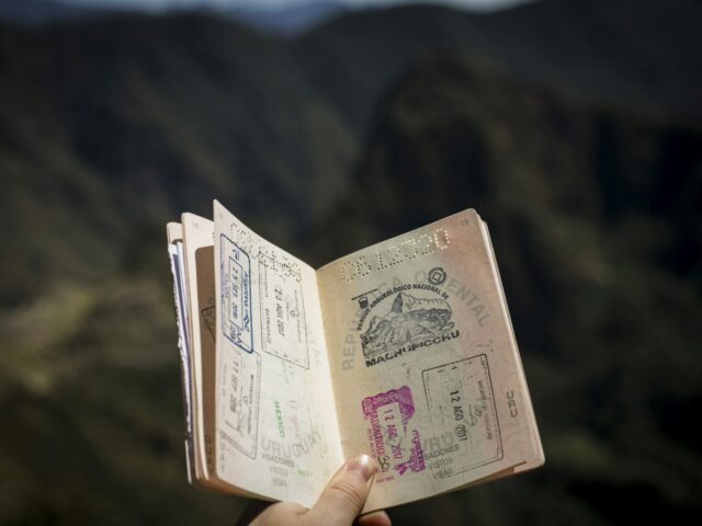 Pakistan e-visa guide: traveler holding a passport