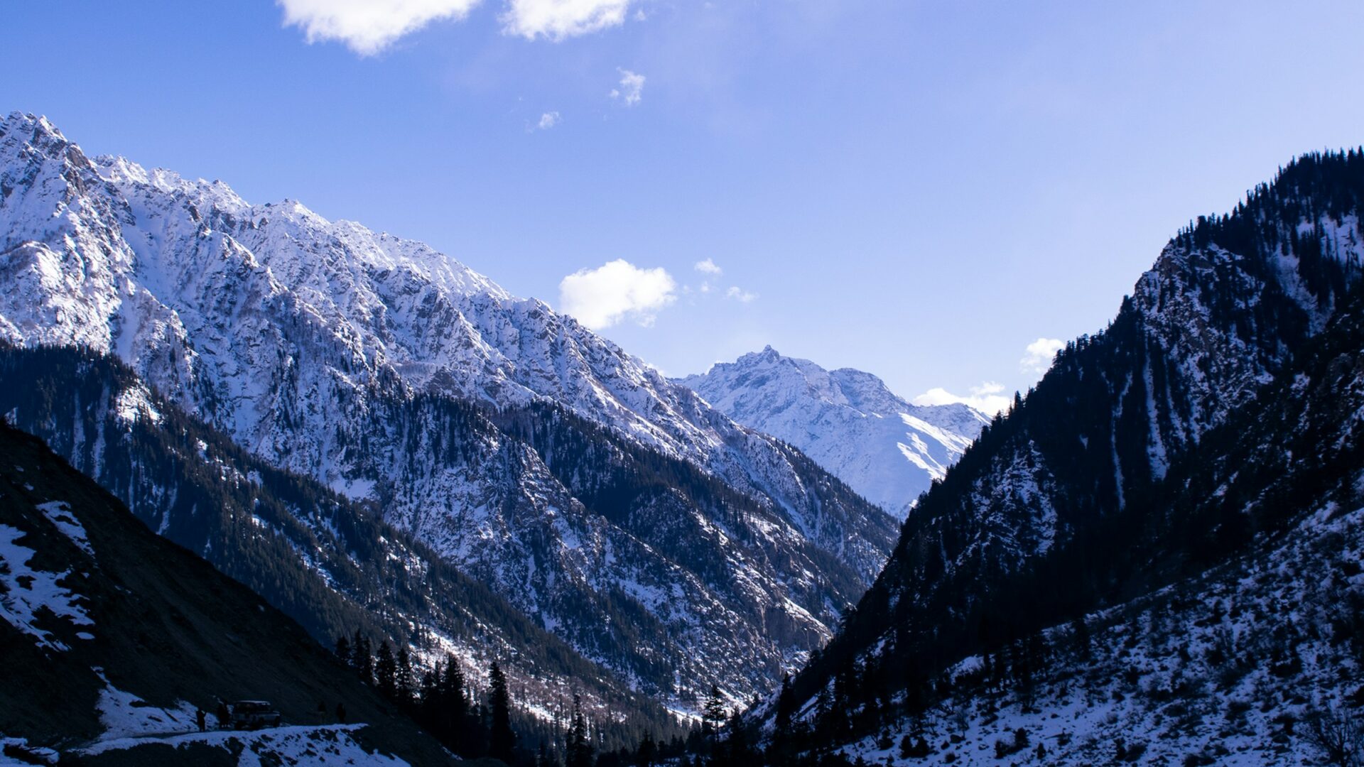 Glacier mountains in Gilgit-Baltistan, Pakistan, requiring a trekking or climbing permit