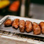 Grilled meat skewers, illustrative of Pakistani kebab styles