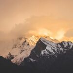 A snow-covered peak in the Hunza Valley, illustrative of the Batura Muztagh range containing Ultar Sar, Pakistan