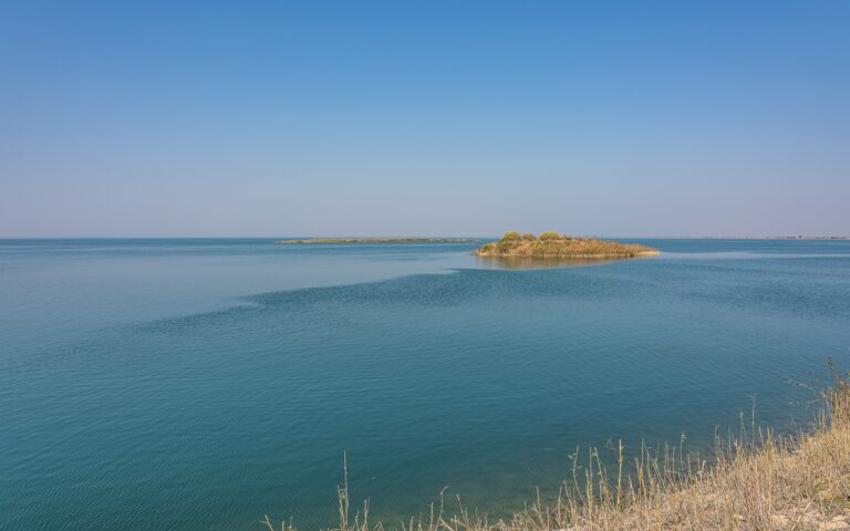 Keenjhar Lake near Thatta in Sindh