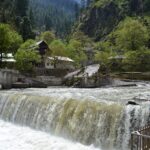 Kutton Waterfall in Neelum Valley, Azad Kashmir