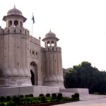 Alamgiri Gate, the main entrance to Lahore Fort in the Walled City of Lahore