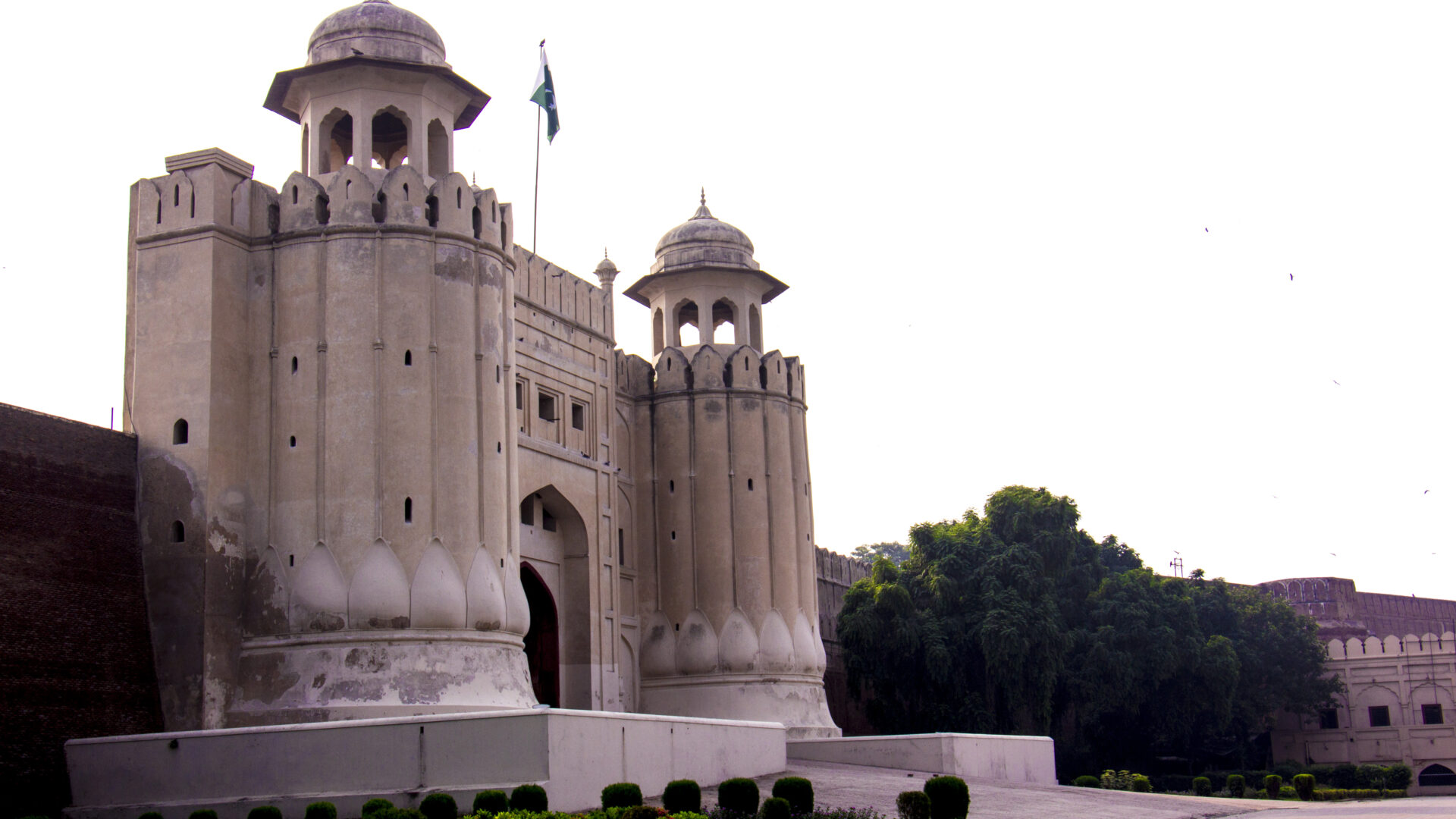 Alamgiri Gate, the main entrance to Lahore Fort in the Walled City of Lahore