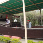 A wooden boat on Manchar Lake in Sindh